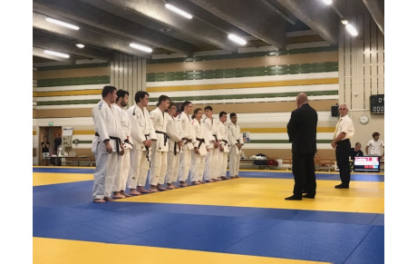 Baptiste marque 20 points pour sa ceinture noire 